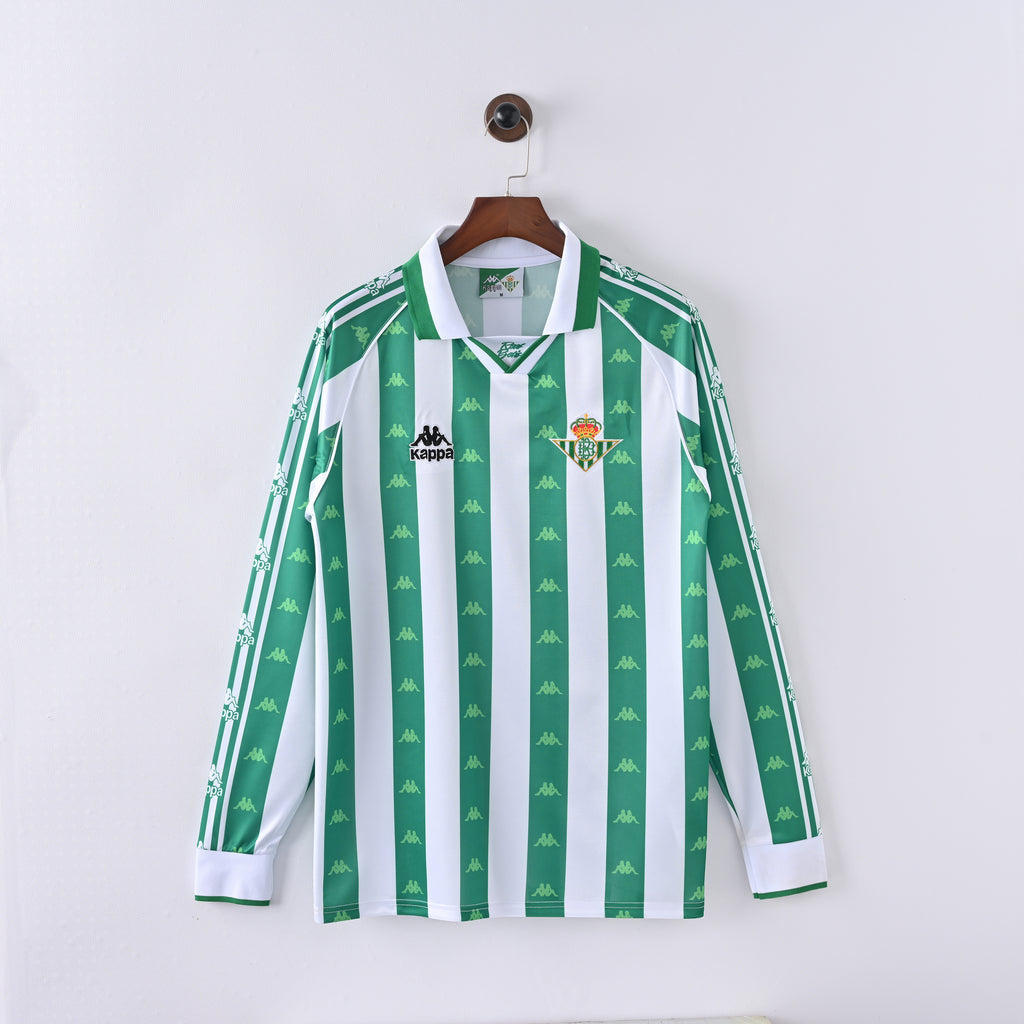 Camiseta Icónica Real Betis Balompié Temporada 1995/1997 (Local - Manga Larga)