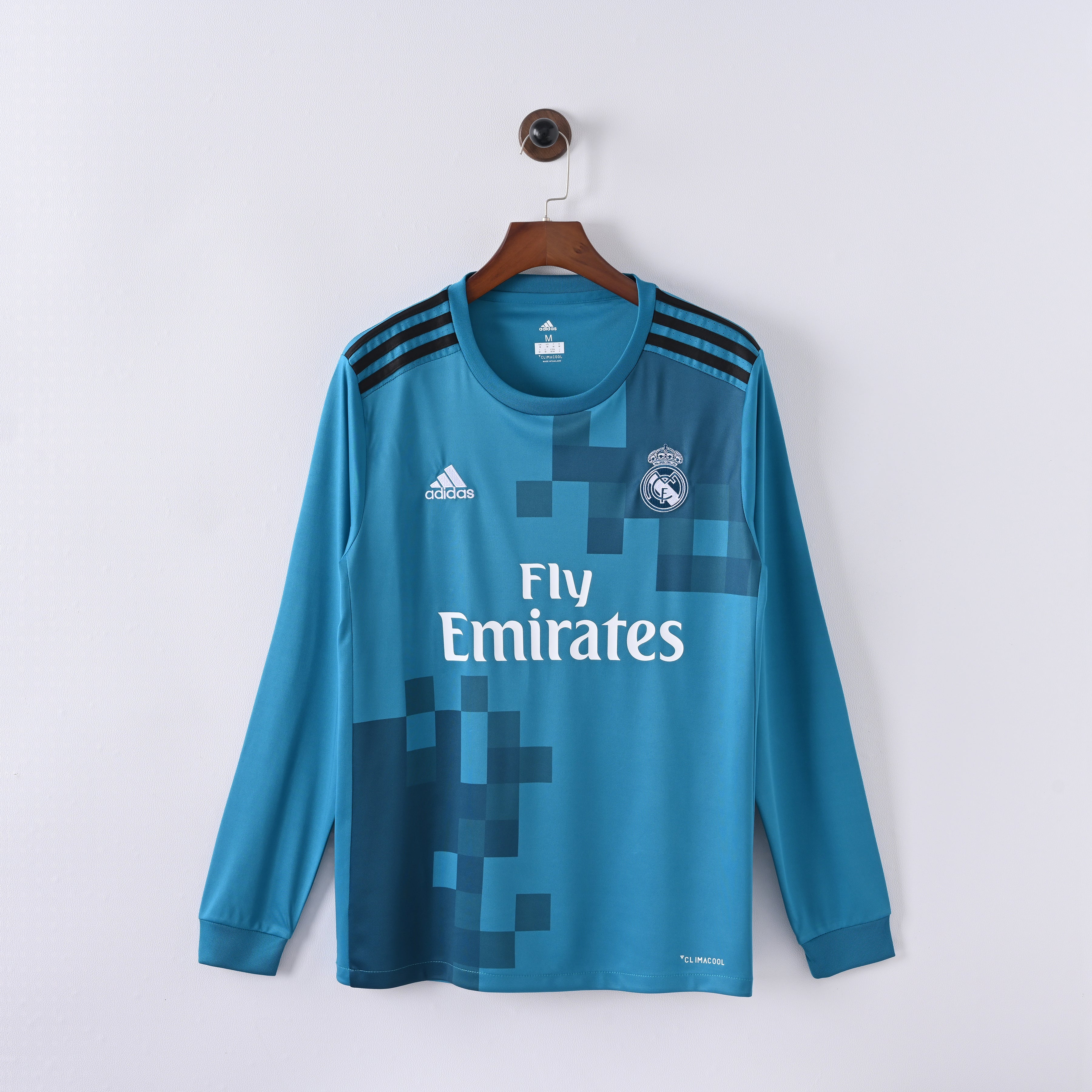 Camiseta Icónica Real Madrid Temporada 2017/2018 (Tercera - Manga Larga)