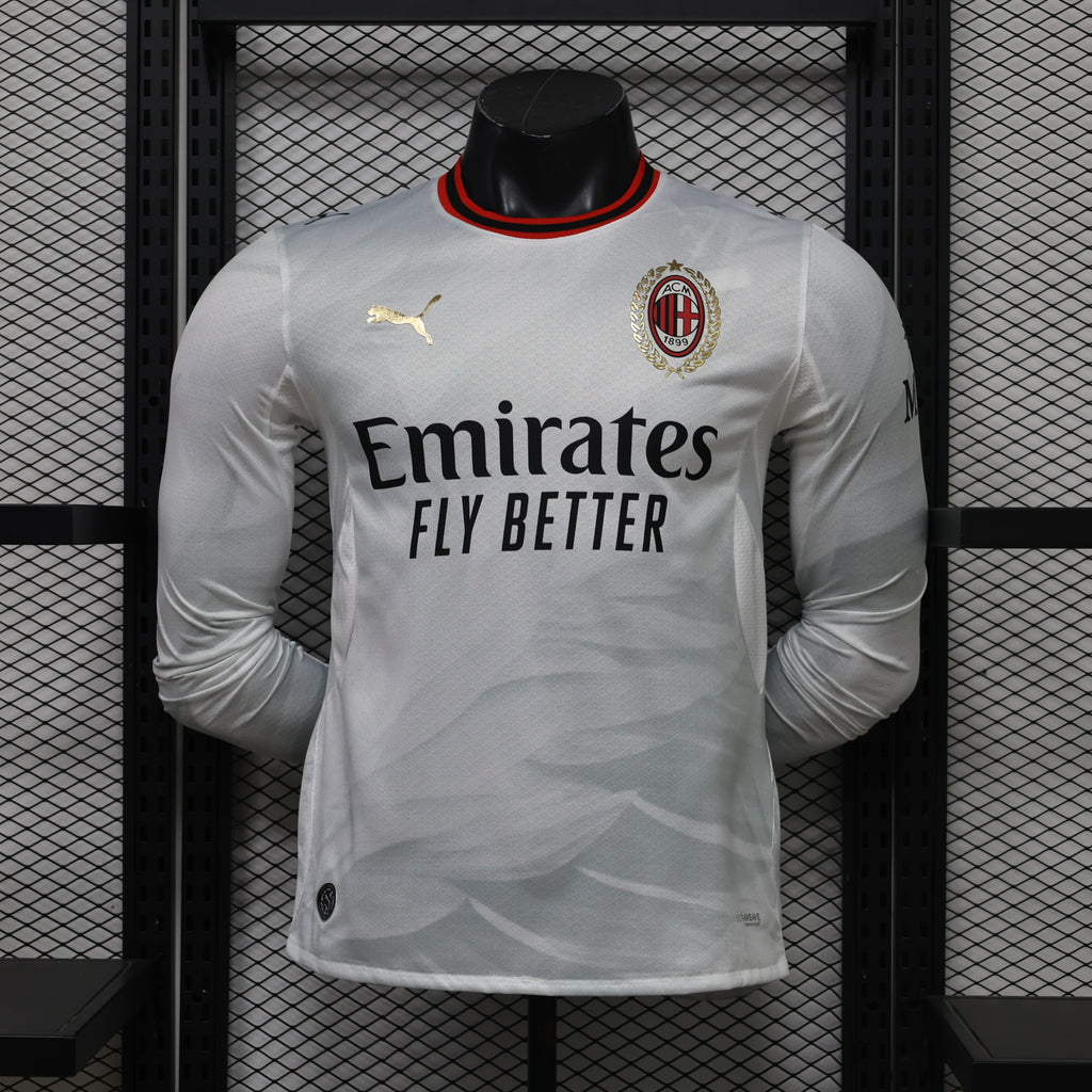 Camiseta AC Milan Visitante 2022/2023 - Manga Larga