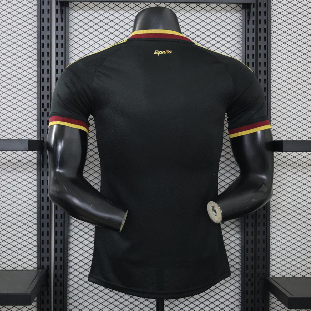 Presume de la segunda equipación / camiseta retro de la Selección Española de Adidas