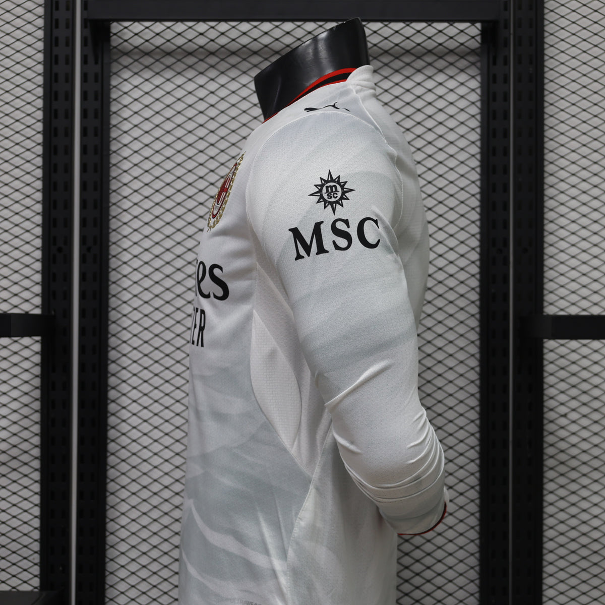 Camiseta AC Milan Visitante 2022/2023 - Manga Larga