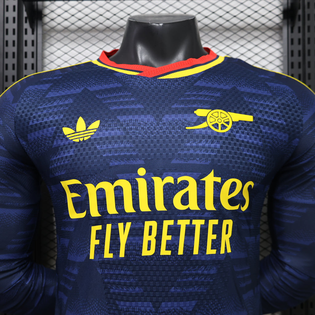 Arsenal FC – Tercera equipación (Temporada 2024/2025) 🔵🟡