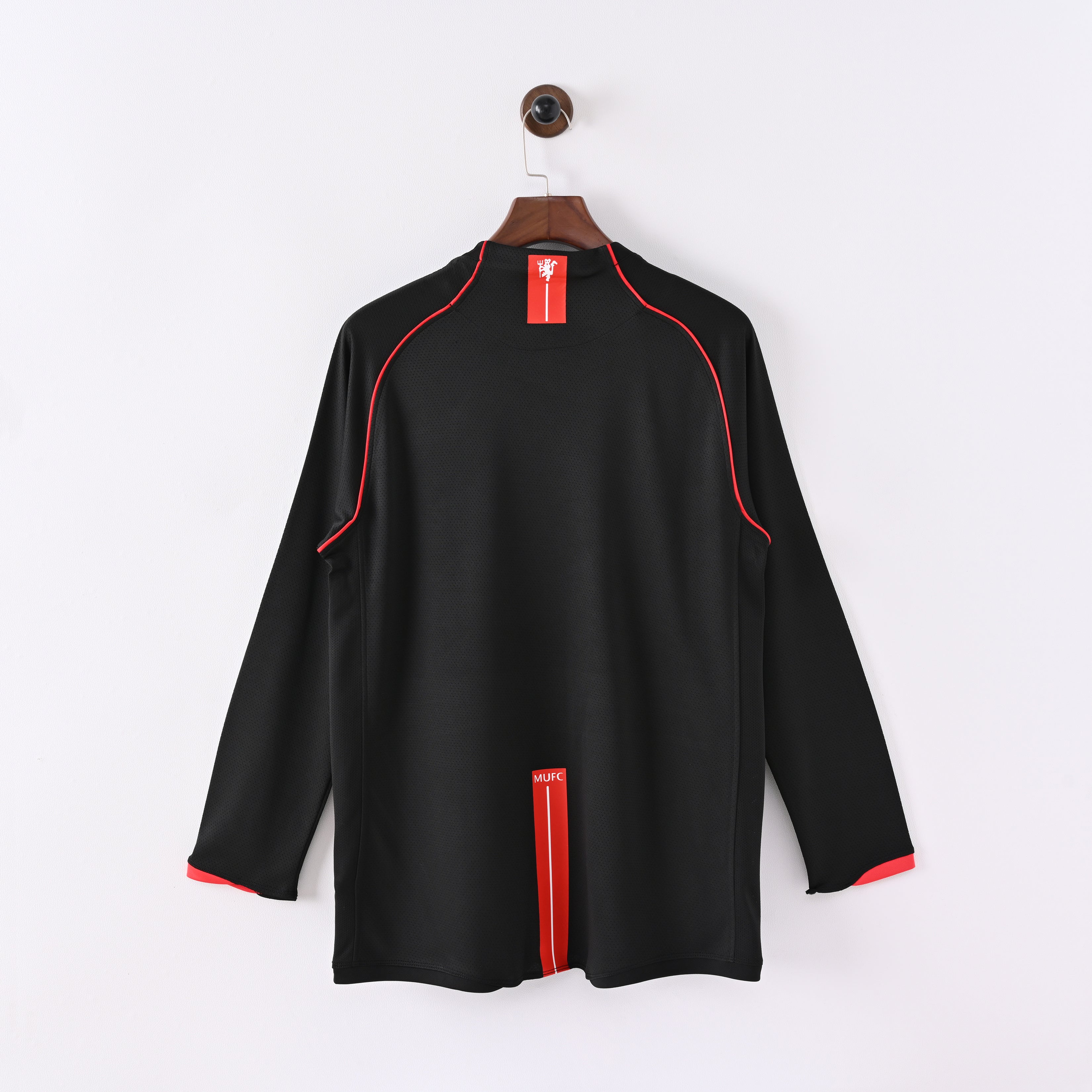Camiseta Icónica Manchester United Temporada 2007/2008 (Visitante o Alternativa - Manga Larga)