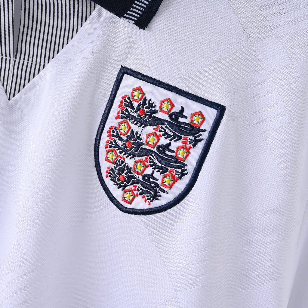 Camiseta Icónica Selección de Inglaterra Temporada 1990 (Local - Italia '90)