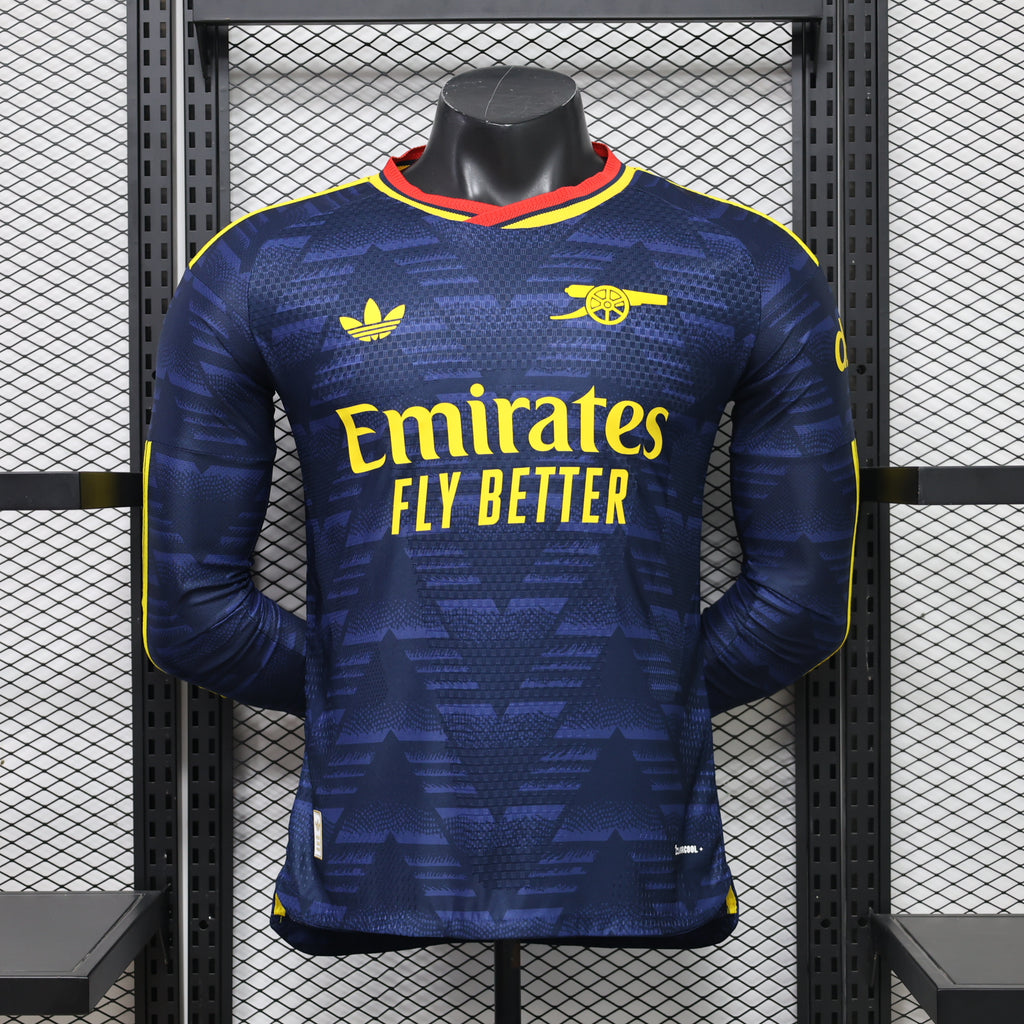 Arsenal FC – Tercera equipación (Temporada 2024/2025) 🔵🟡