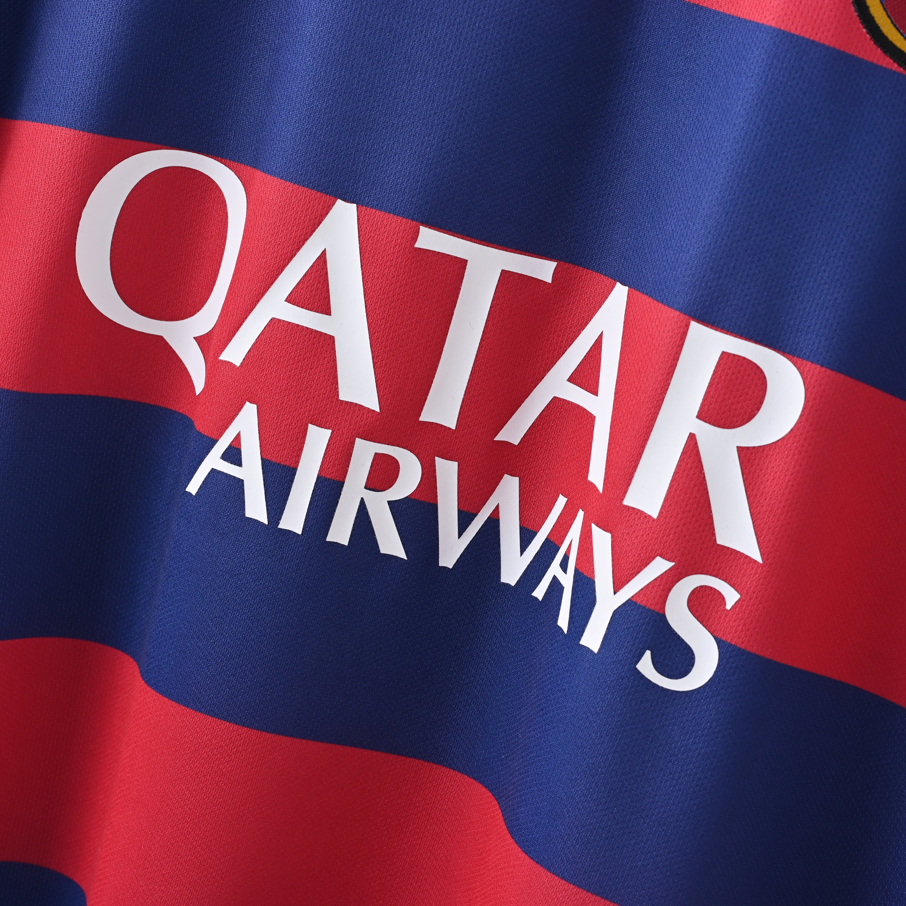 Camiseta Icónica FC Barcelona Temporada 2015/2016 (Local - Manga Larga)