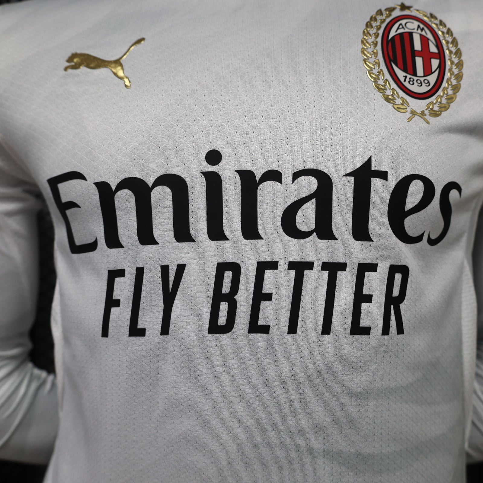 Camiseta AC Milan Visitante 2022/2023 - Manga Larga