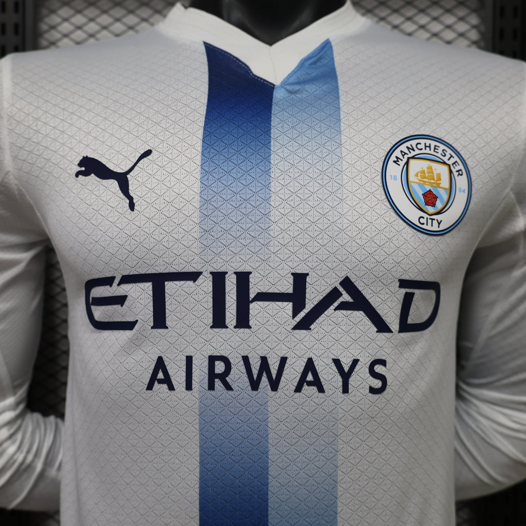 Manchester City - Segunda Equipación Manga Larga (Temporada 2024/2025)