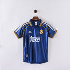 Camiseta Icónica Real Madrid Temporada 1999/2000 (Visitante - Azul / La Octava)