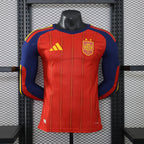 Selección Española de Fútbol – Primera equipación / Local de manga larga (Temporada 2024/2025) 🇪🇸⚽