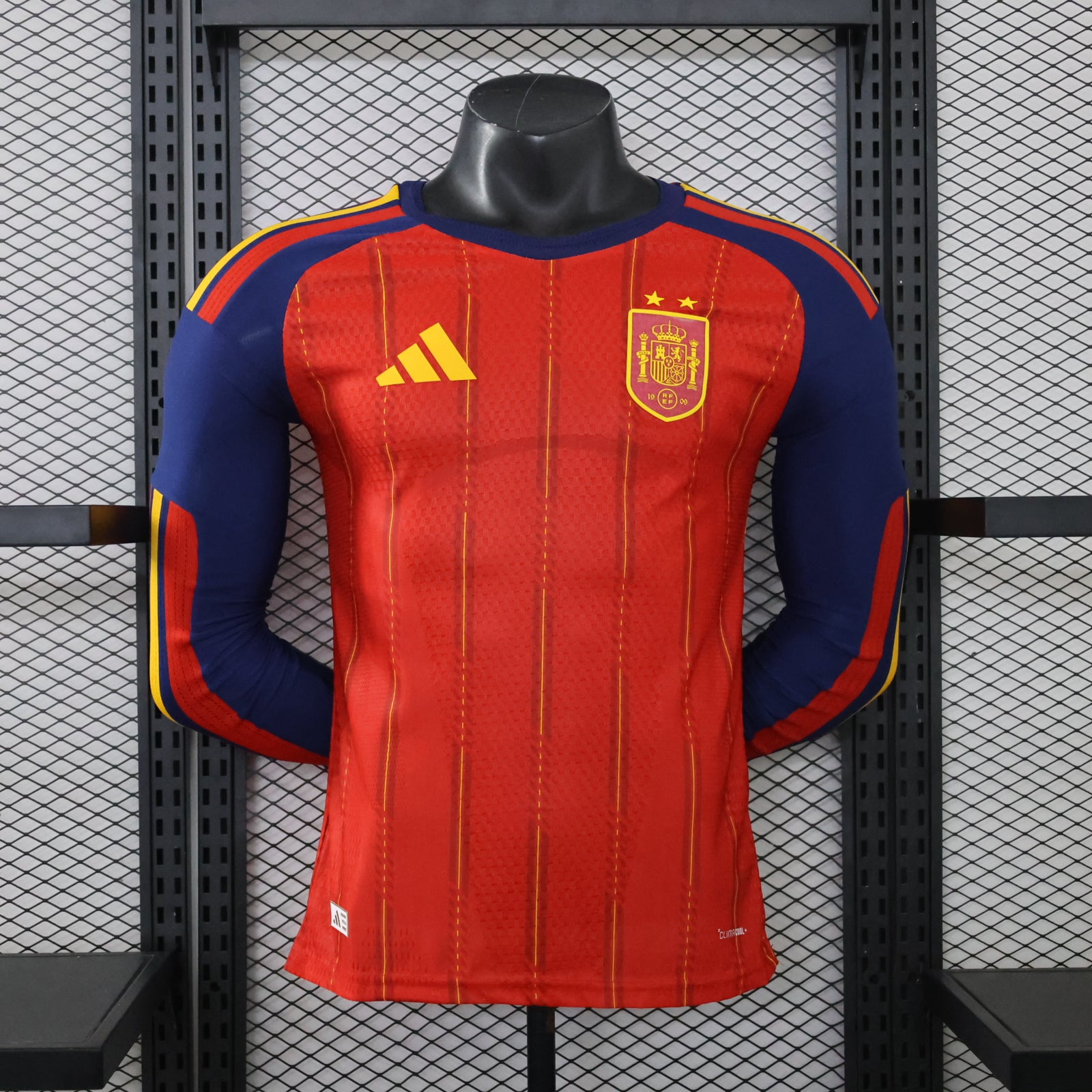 Selección Española de Fútbol – Primera equipación / Local de manga larga (Temporada 2024/2025) 🇪🇸⚽
