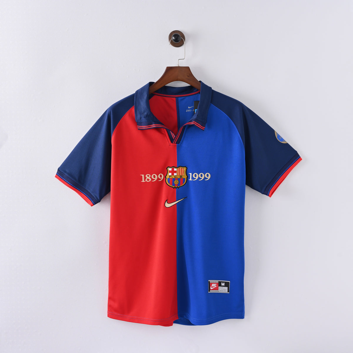 Camiseta Icónica FC Barcelona Temporada 1999/2000 (Local - Centenario)
