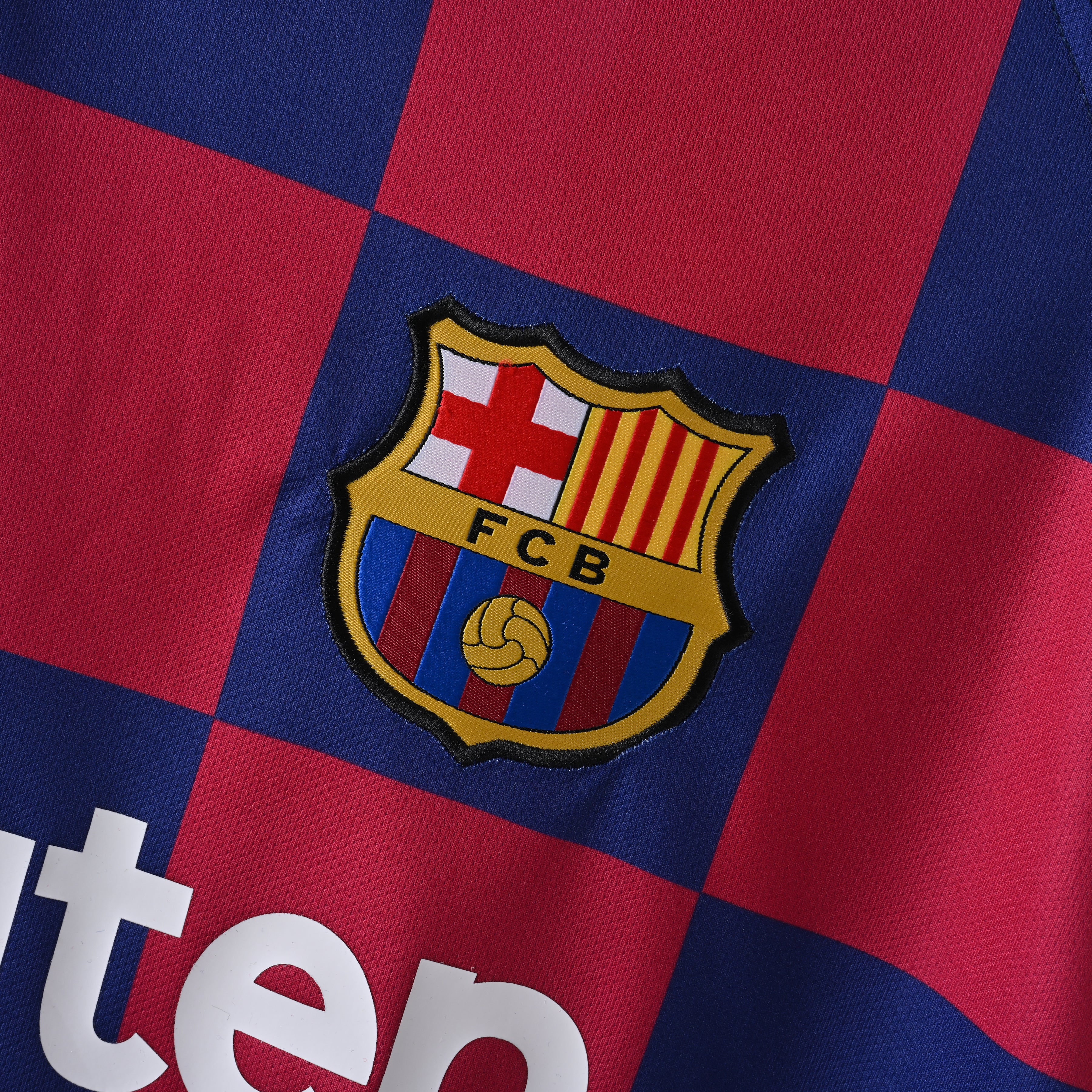 Camiseta Icónica FC Barcelona Temporada 2019/2020 (Local - Diseño a Cuadros)