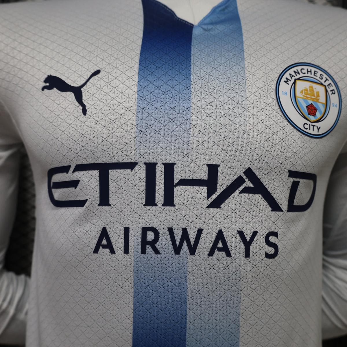 Manchester City - Segunda Equipación Manga Larga (Temporada 2024/2025)