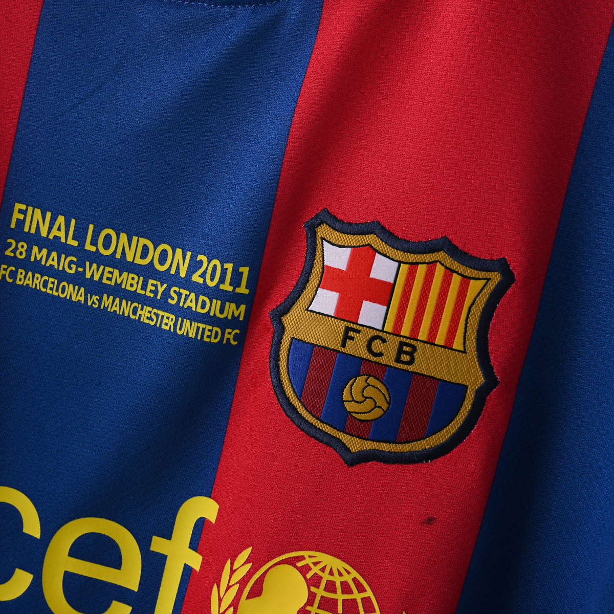 Camiseta Icónica FC Barcelona Temporada 2010/2011 (Local)