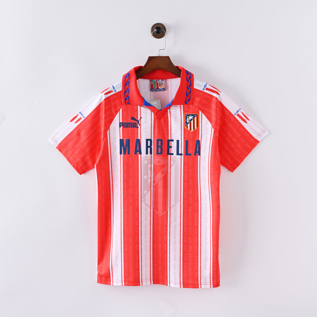 Camiseta Icónica Atlético de Madrid Temporada 1995/1996 (Local - El Doblete)