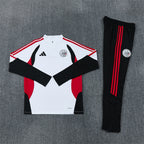 Chándal Oficial Ajax - Edición Combinada (Blanco y Negro)