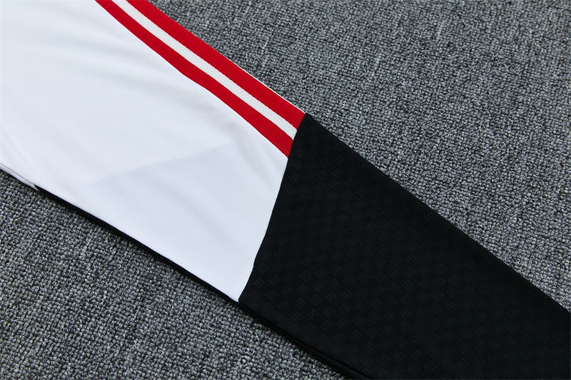 Chándal Oficial Ajax - Edición Combinada (Blanco y Negro)