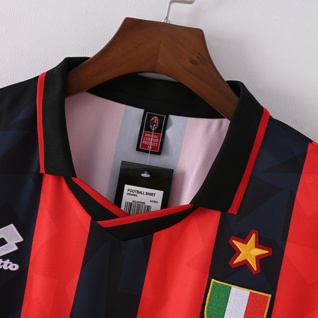 Camiseta Icónica AC Milan Temporada 1993/1994 (Local)