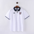 Camiseta Icónica Selección de Inglaterra Temporada 1990 (Local - Italia '90)
