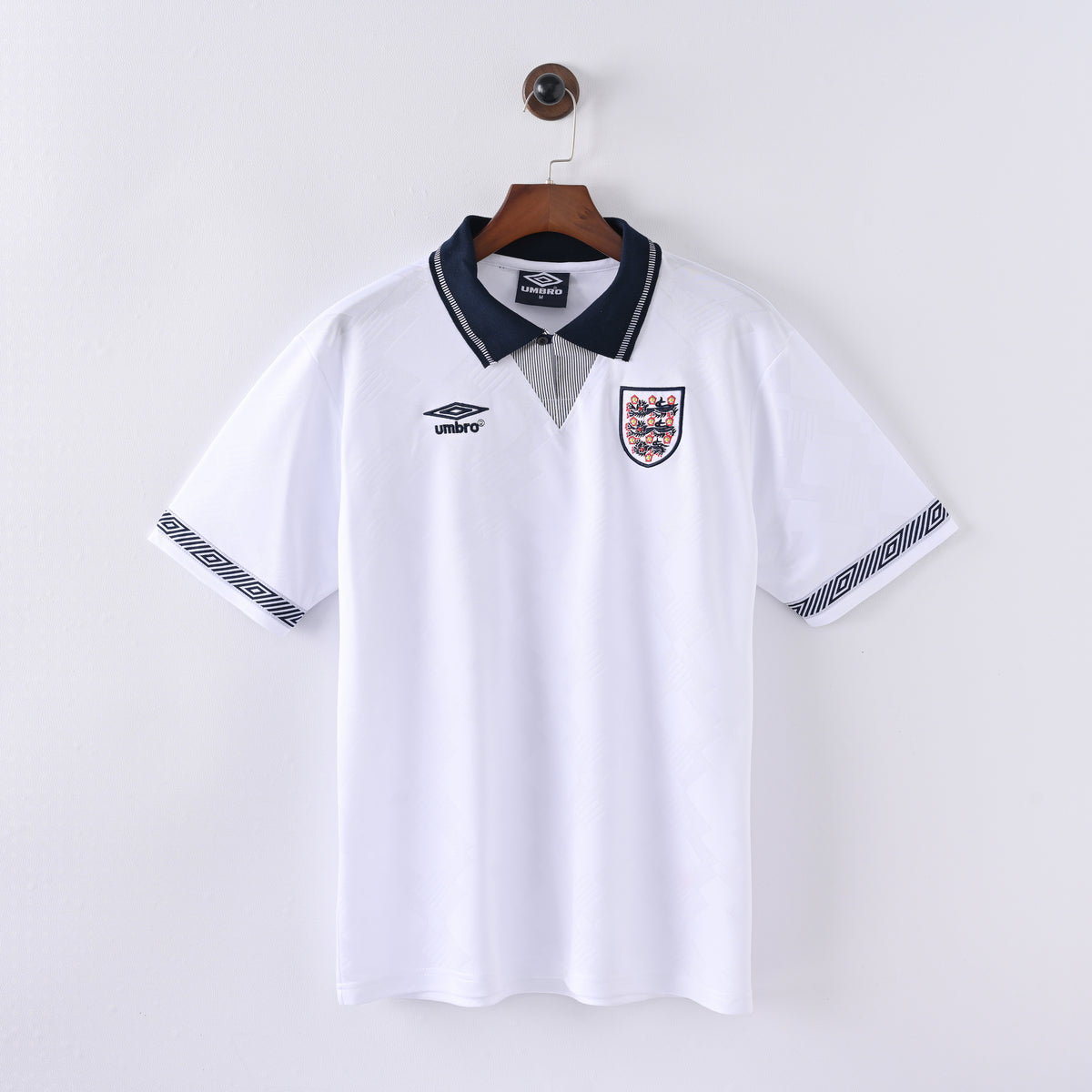 Camiseta Icónica Selección de Inglaterra Temporada 1990 (Local - Italia '90)