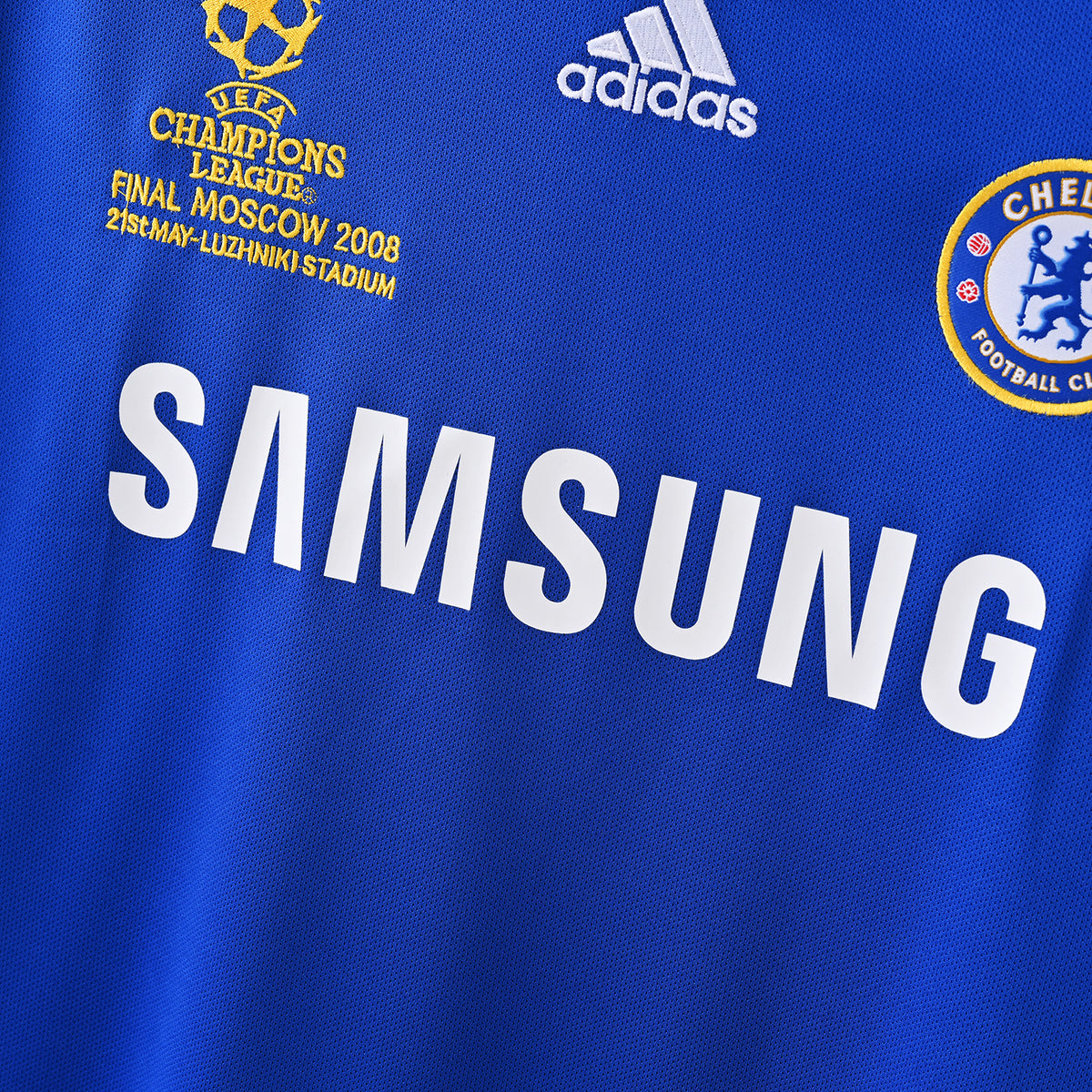 Camiseta Icónica Chelsea FC Temporada 2012/2013 (Local - Campeones de Europa)