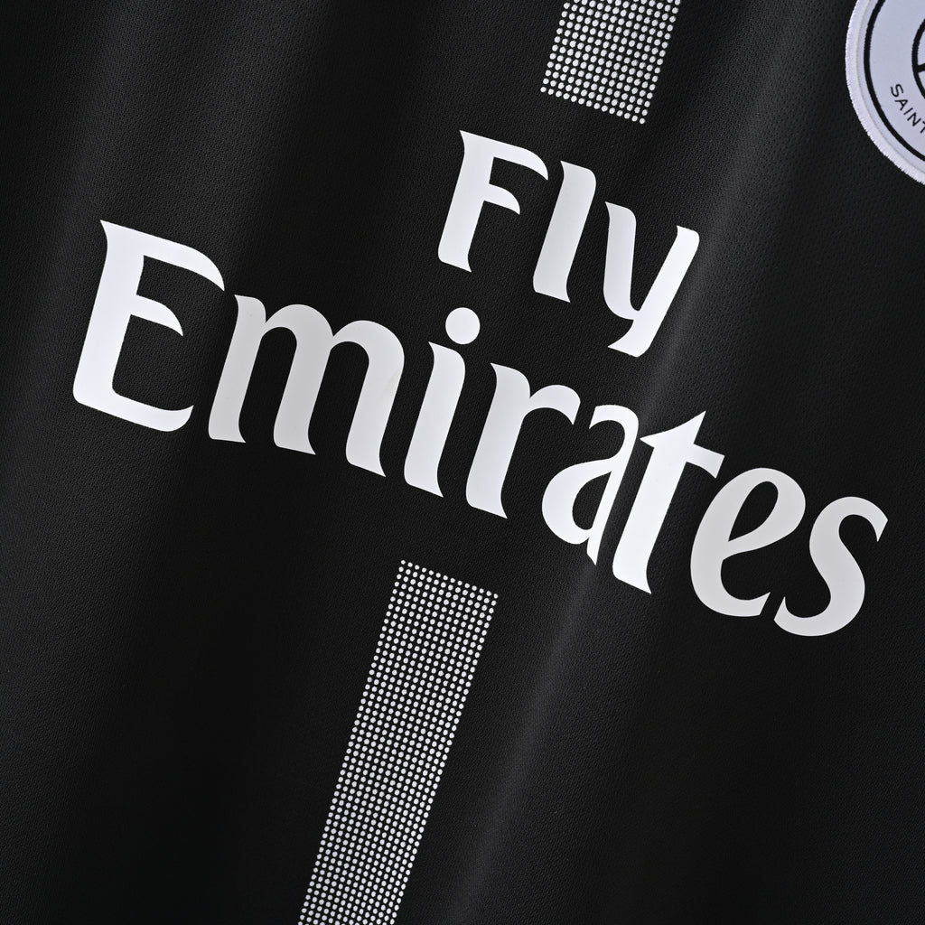 Camiseta Icónica Paris Saint-Germain Temporada 2018/2019 (Tercera / Colección Jordan - Negro)