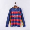 Camiseta Icónica FC Barcelona Temporada 2015/2016 (Local - Manga Larga)