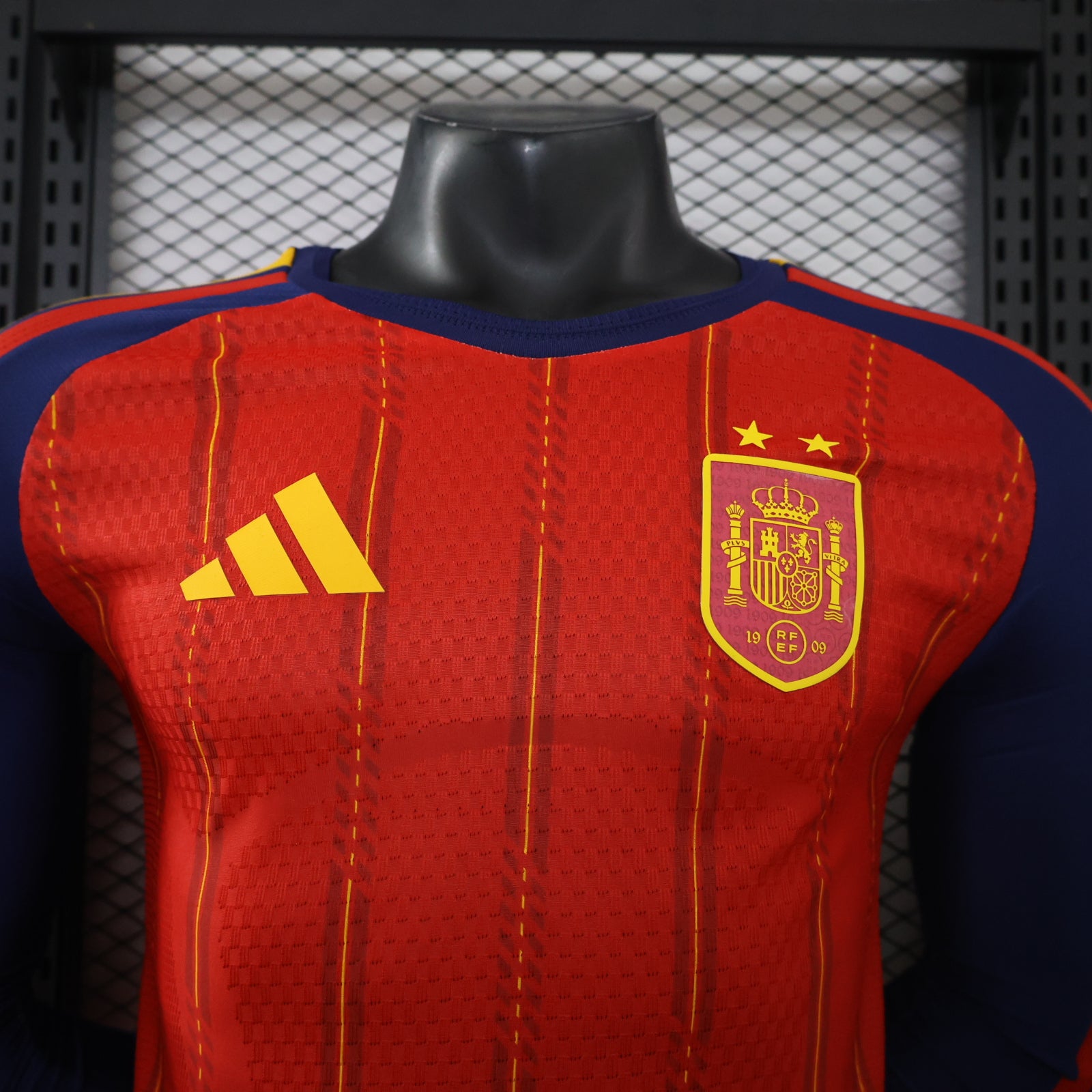 Selección Española de Fútbol – Primera equipación / Local de manga larga (Temporada 2024/2025) 🇪🇸⚽