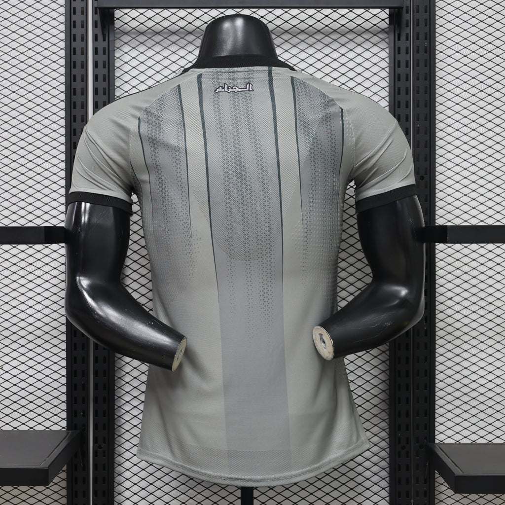 Selección de Argelia – Equipación Alternativa / Visitante (Temporada 2024/2025) 🇩🇿⚪⚫