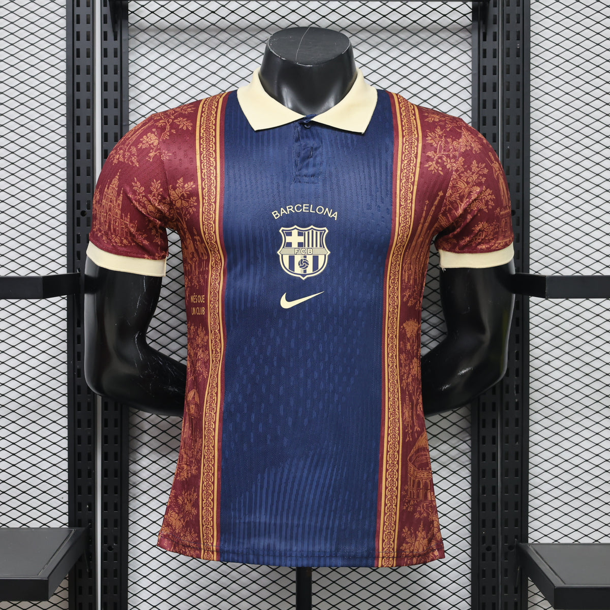 Camiseta de colección del FC Barcelona (Edición Especial Retro / Colección de Vestir).