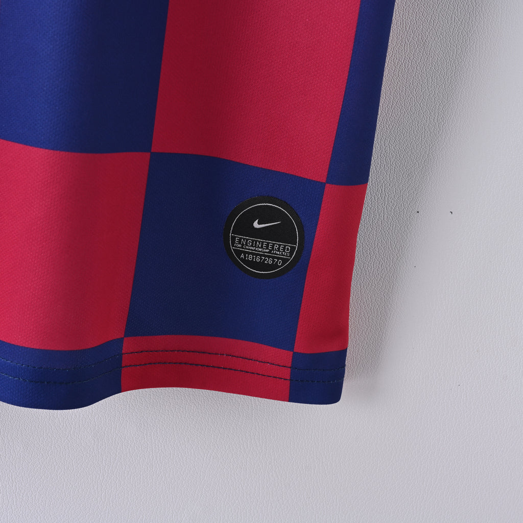 Camiseta Icónica FC Barcelona Temporada 2019/2020 (Local - Diseño a Cuadros)