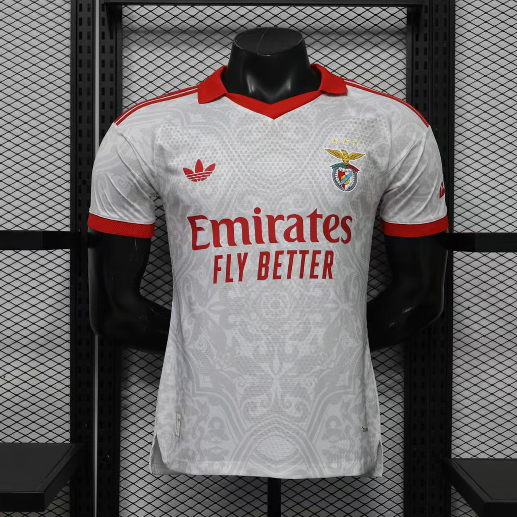 SL Benfica – Segunda equipación / Alternativa (Temporada 2024/2025) ⚪🔴
