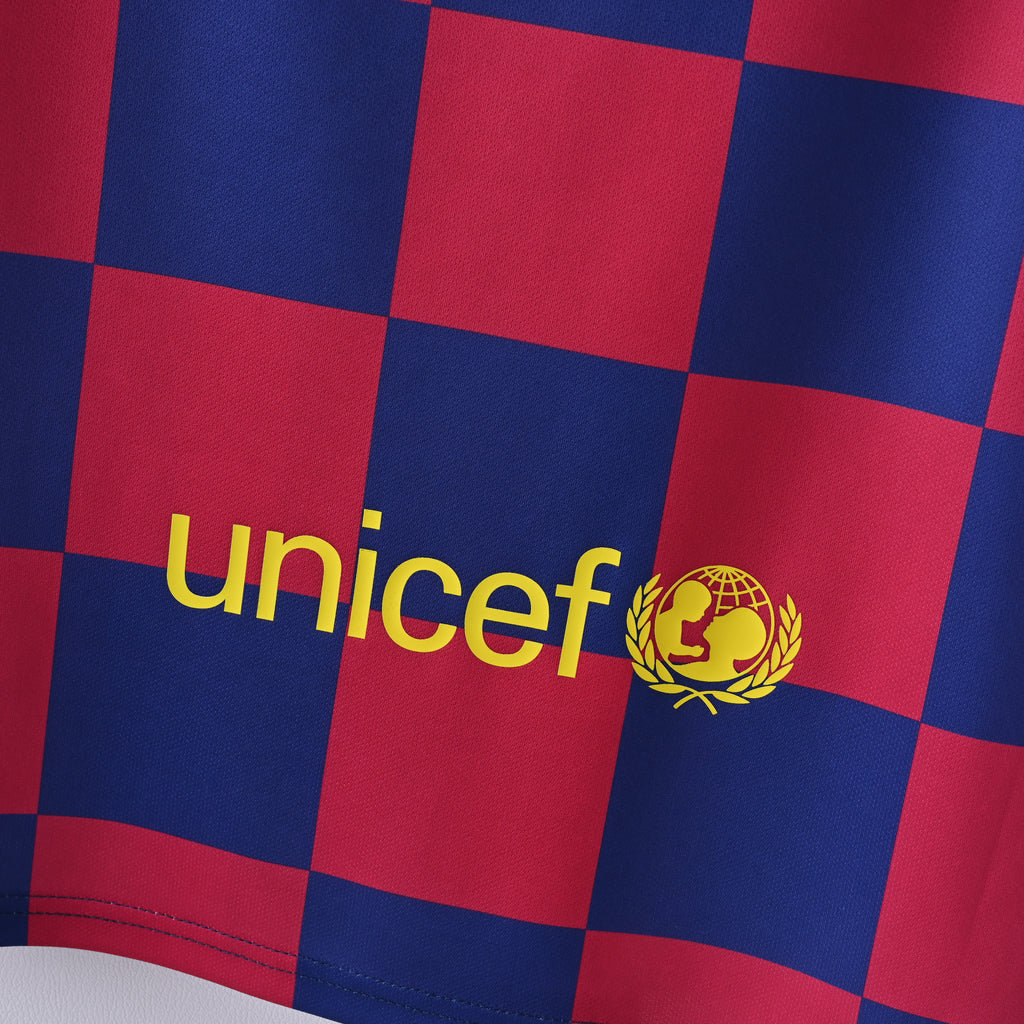 Camiseta Icónica FC Barcelona Temporada 2019/2020 (Local - Diseño a Cuadros)