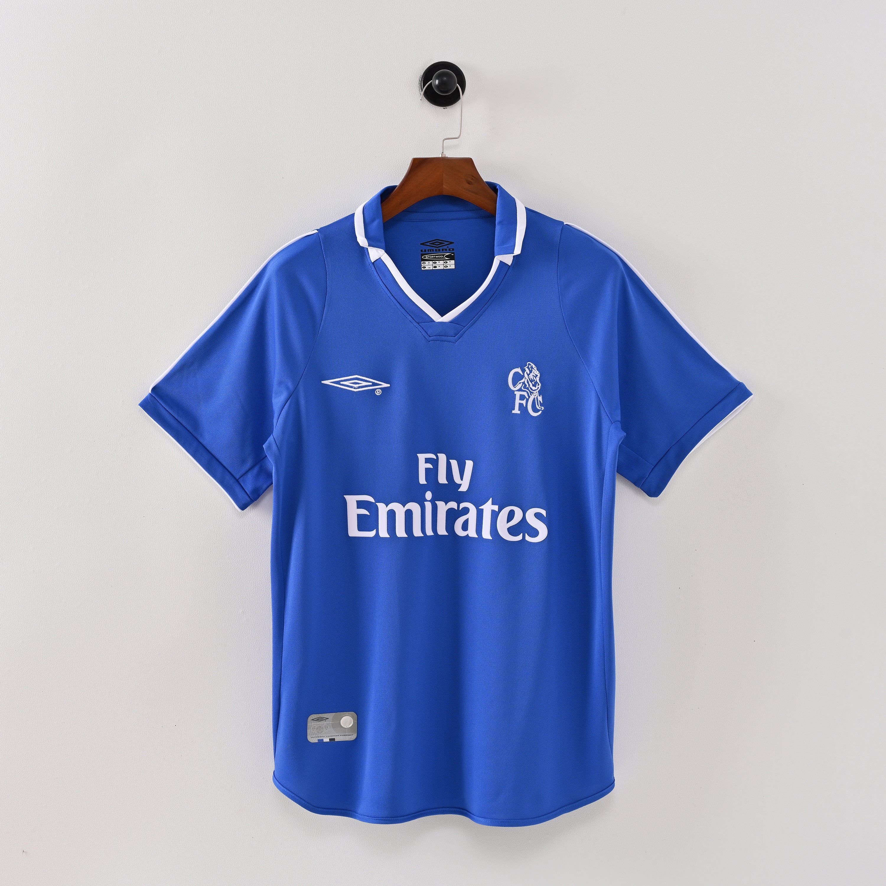 Camiseta Icónica Chelsea FC Temporada 2003/2004 (Visitante o Alternativa clásica)