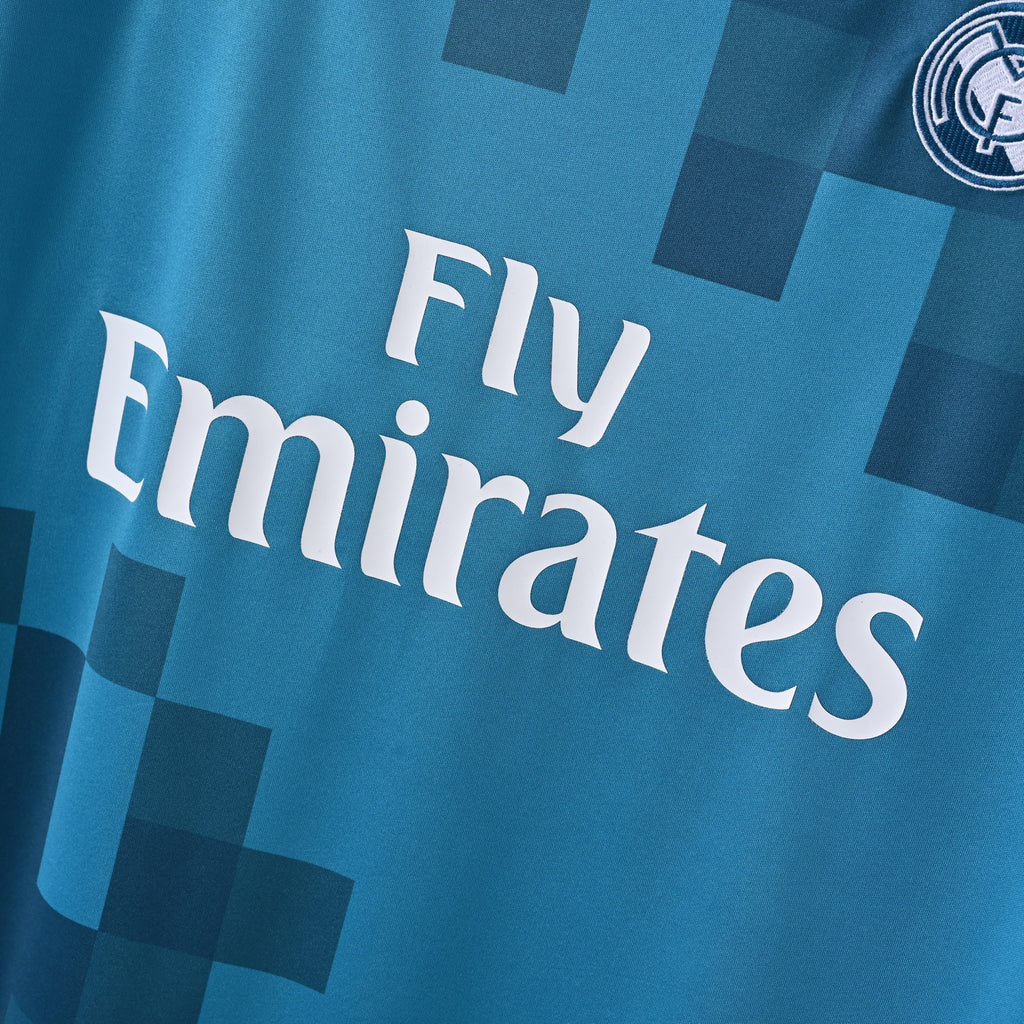 Camiseta Icónica Real Madrid Temporada 2017/2018 (Tercera - Manga Larga)