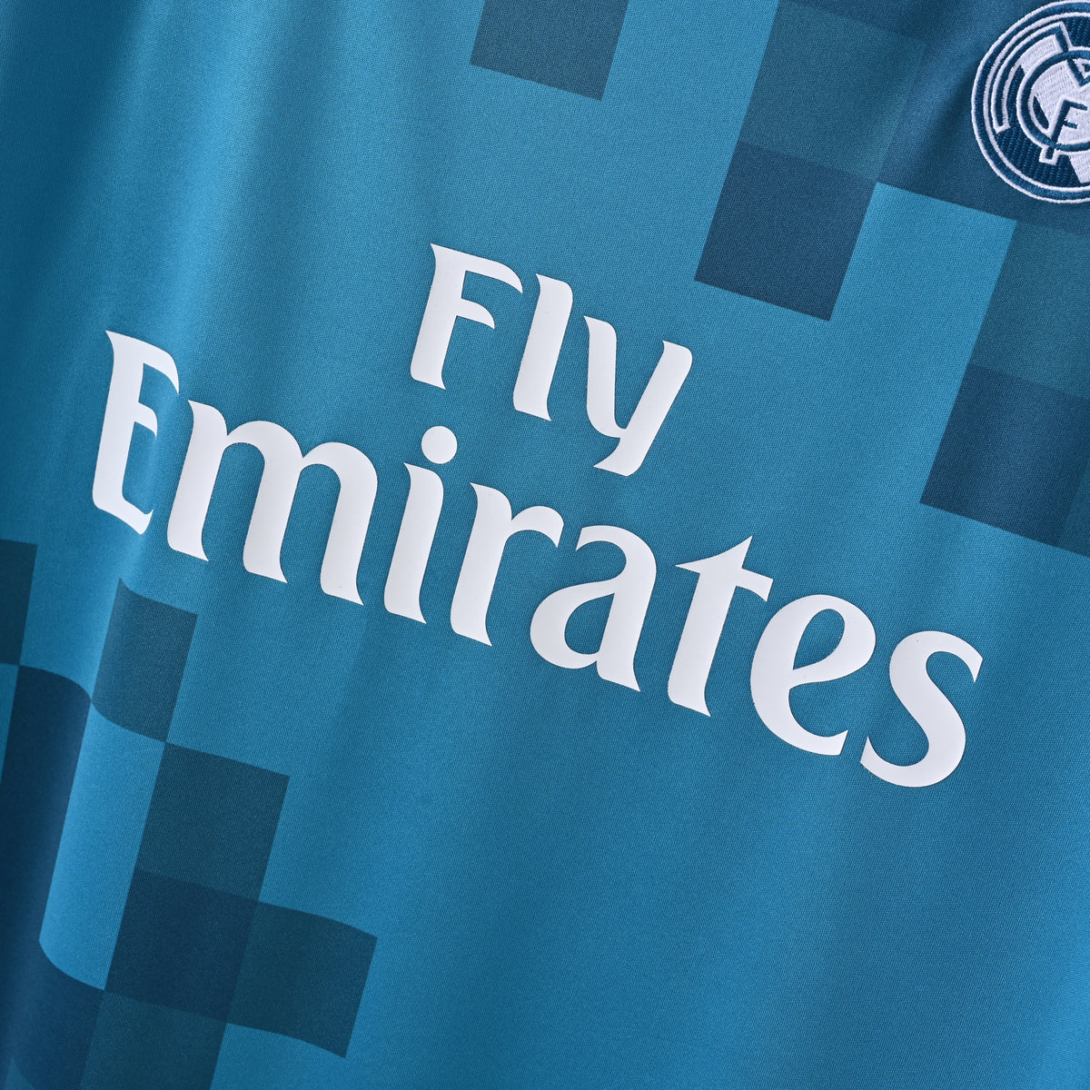 Camiseta Icónica Real Madrid Temporada 2017/2018 (Tercera - Manga Larga)