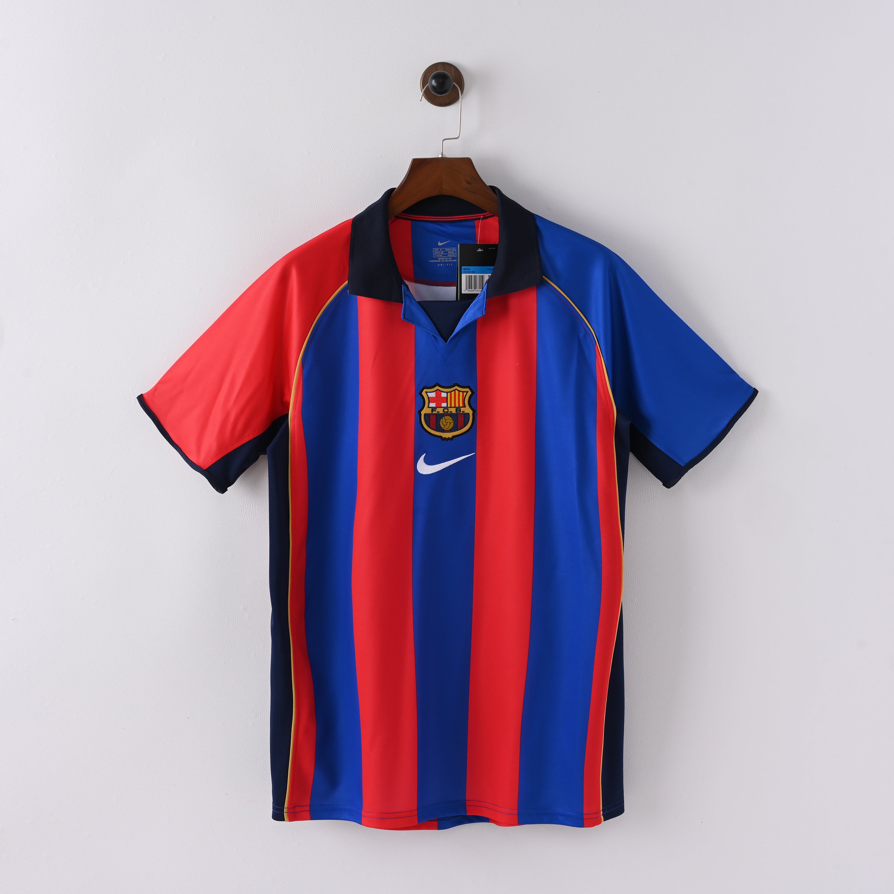 Camiseta Icónica FC Barcelona Temporada 1999/2000 (Local - Centenario)
