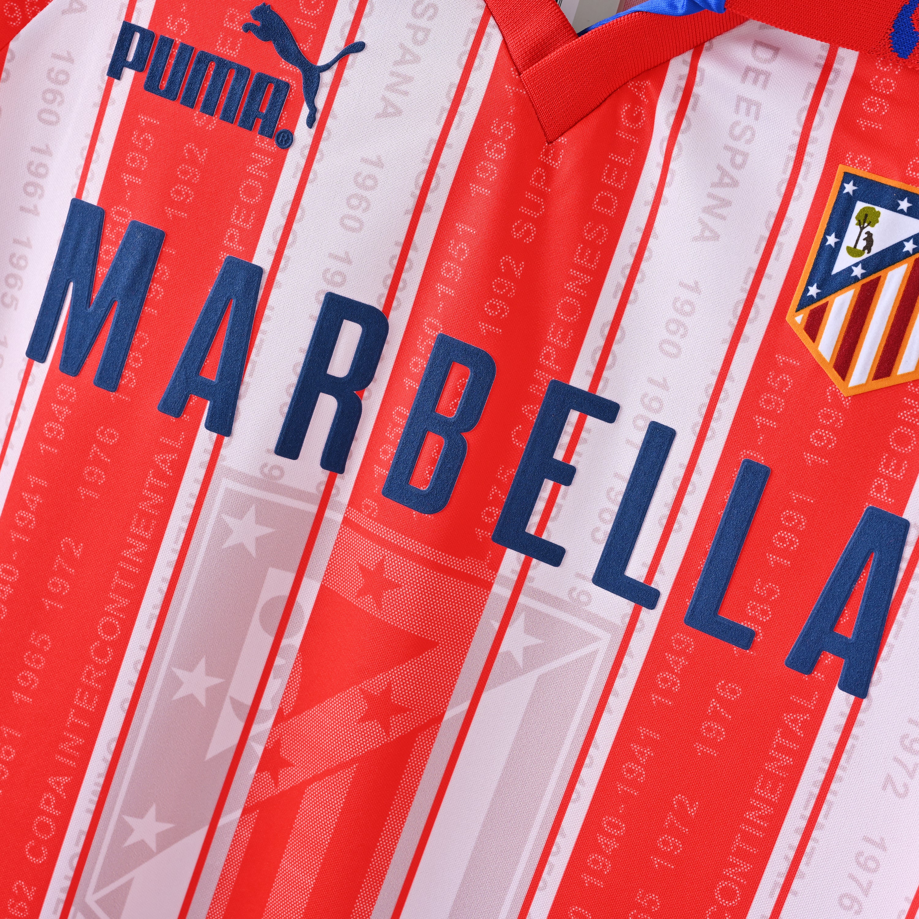 Camiseta Icónica Atlético de Madrid Temporada 1995/1996 (Local - El Doblete)