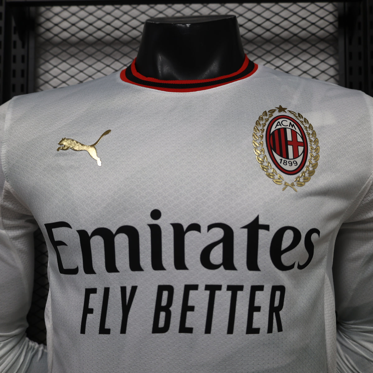 Camiseta AC Milan Visitante 2022/2023 - Manga Larga