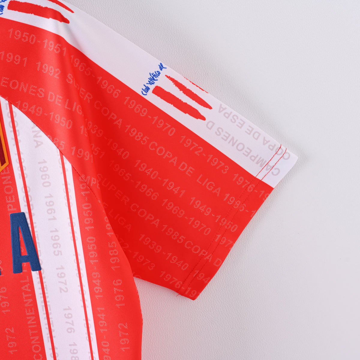 Camiseta Icónica Atlético de Madrid Temporada 1995/1996 (Local - El Doblete)