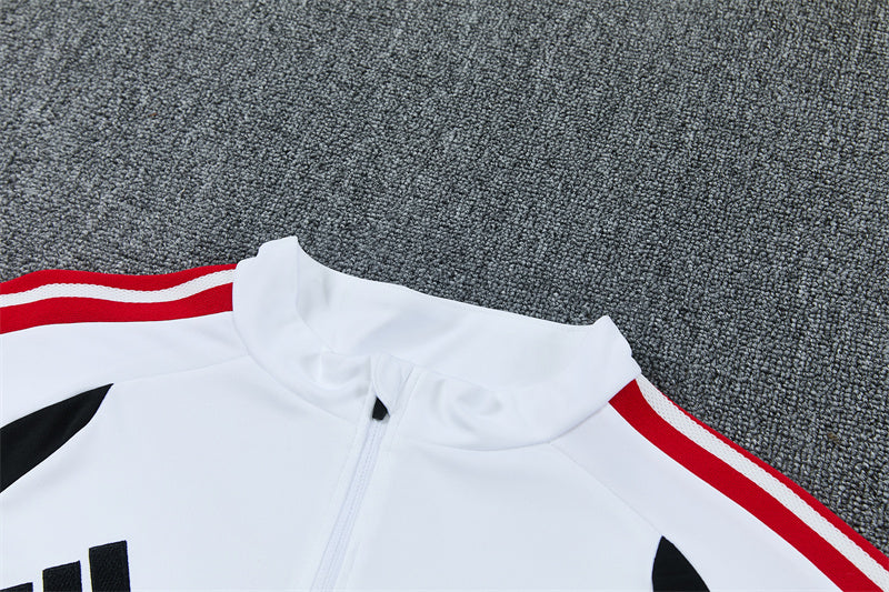 Chándal Oficial Ajax - Edición Combinada (Blanco y Negro)