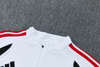 Chándal Oficial Ajax - Edición Combinada (Blanco y Negro)