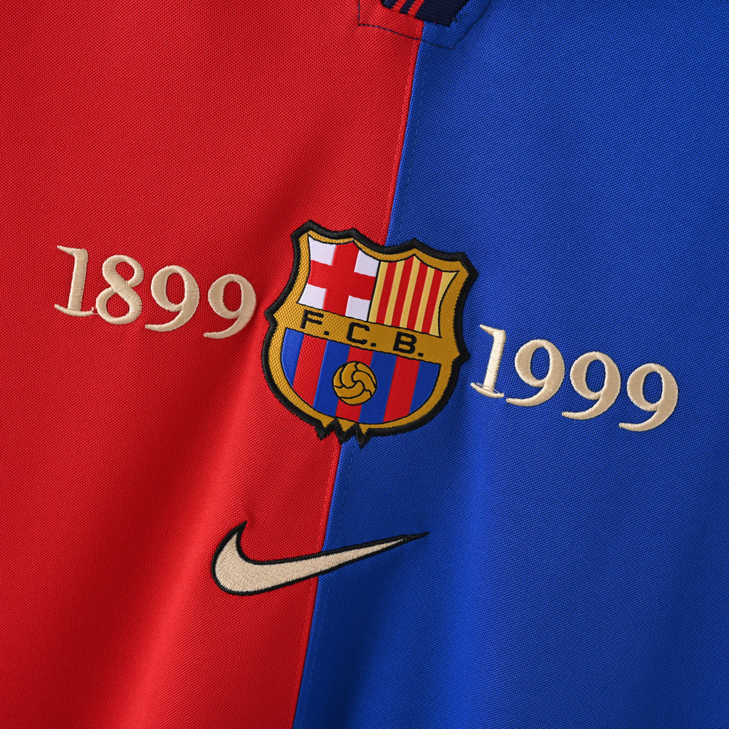 Camiseta Icónica FC Barcelona Temporada 1999/2000 (Local - Centenario)